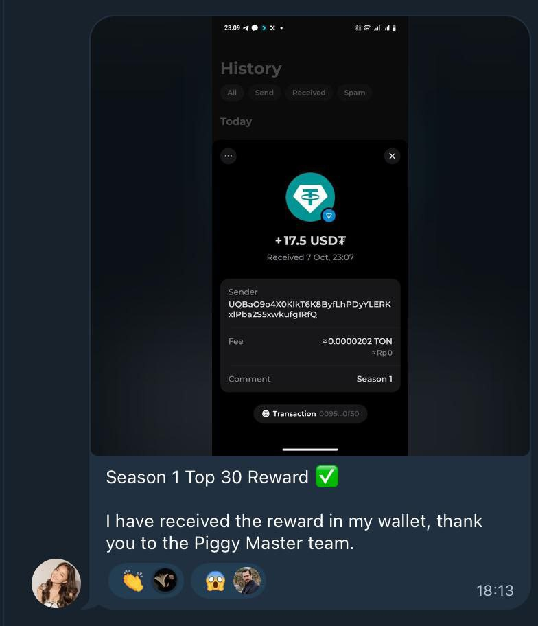Piggy Master social proof 3